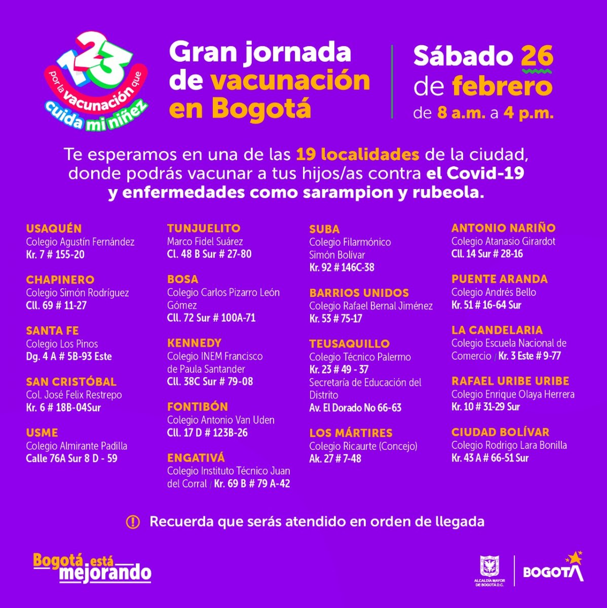 ¡Última hora! En Bogotá no será necesario el uso de tapabocas en espacios abiertos 3 ¡Última hora! En Bogotá no será necesario el uso de tapabocas en espacios abiertos Hace instantes la alcaldesa de Bogotá, Claudia López, hizo un importante anuncio a la ciudad, y es que tras superar el cuarto pico de la pandemia, no es necesario usar el tapabocas en espacios abiertos y sin aglomeraciones.