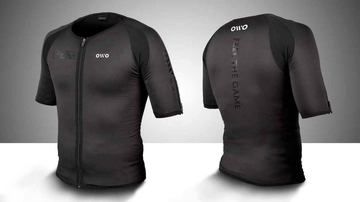 Chaqueta para vivir realidad virtual en los videojuegos La tecnología avanza a pasos agigantados y sin duda esta noticia le va a encantar a los amantes de los videojuegos que ahora podrán disfrutar de una realidad virtual con mayores sensaciones, como por ejemplo el golpe de un balón, disparos en el pecho, etc.