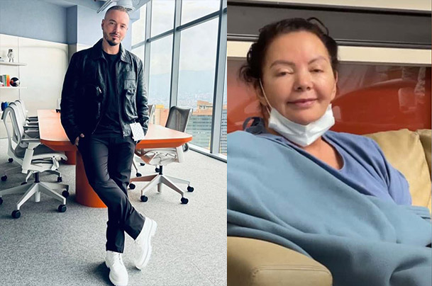 Se complicó la salud de la mamá de J Balvin Hace algunos días se conoció que Alba Mery Balvin, la madre del cantante paisa J Balvin, se encontraba hospitalizada por complicaciones derivadas del COVID-19. Ahora, este jueves el cantante confirmó que su madre se encuentra en la Unidad de Cuidados Intensivos (UCI).
