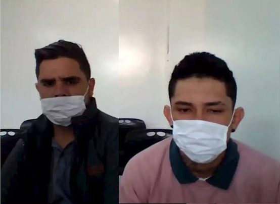 A la cárcel 'Ángelo' y 'Porky', señalados por el crimen de Natalia Castillo El Juzgado 74 de control de Garantías de Bogotá acogió los argumentos de la Fiscalía y envió a la cárcel a Javier Enrique Ramírez Gómez, de 26 años de edad, y Ángel Rolando Colina Lugo, de 25, por presuntamente estar implicados en el asesinato de la periodista Natalia Castillo.