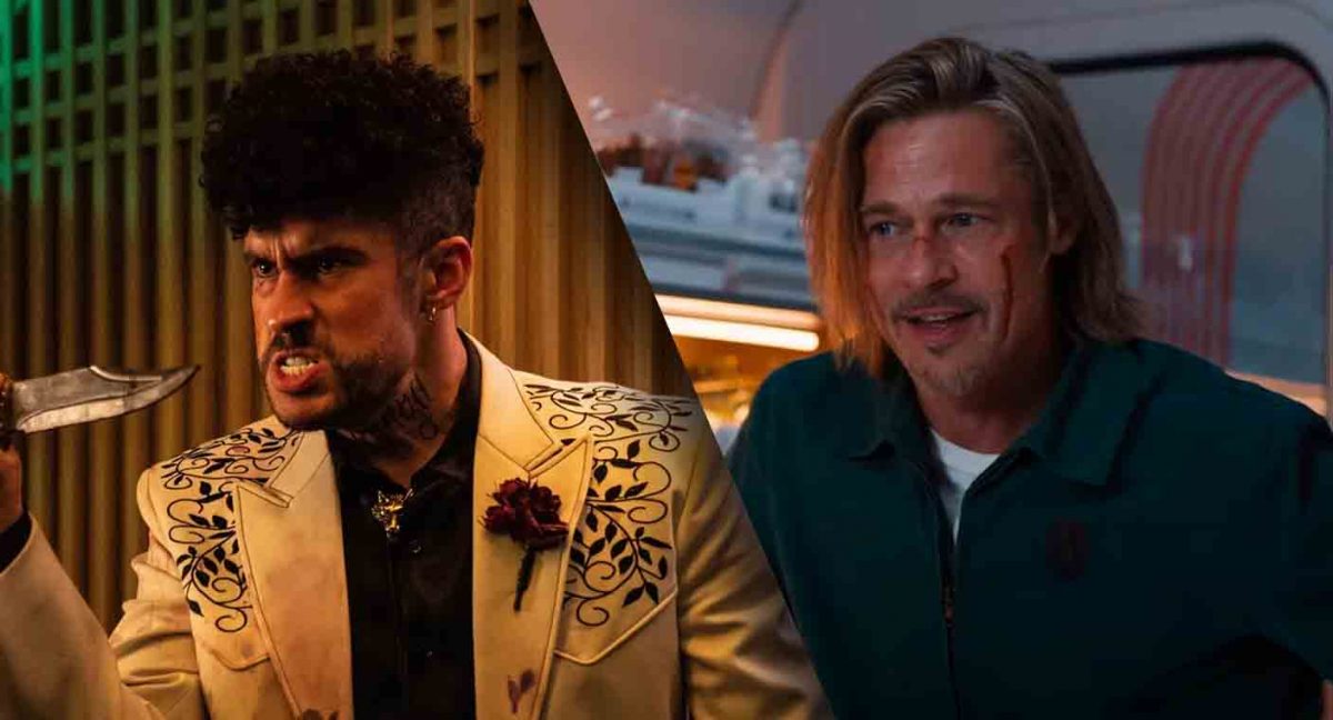 EN VIDEO: Bad Bunny estará en película con Brad Pitt Este miércoles se estrenó el tráiler de la película de acción 'Bullet Train', donde se puede ver al reguetonero Bad Bunny junto a la estrella de Hollywood, Brad Pitt, en una acalorada pelea dentro de un tren a alta velocidad, en Japón.
