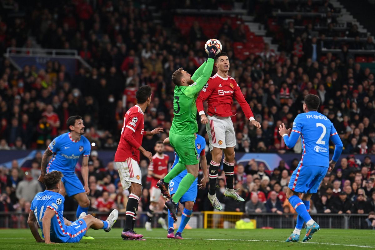 Cristiano también se quedó por fuera de la 'Champions' El Atlético de Madrid se clasificó para los cuartos de final de la 'Champions' tras imponerse 1-0 al Manchester United en la vuelta de octavos de la competición continental.
