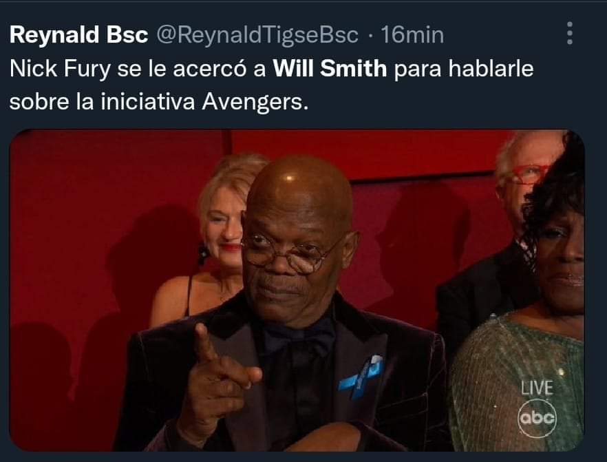 Los memes que dejó la cachetada de Will Smith a Chris Rock 1 Los memes que dejó la cachetada de Will Smith a Chris Rock Un momento épico y muy incómodo se vivió en la edición número 94 de los Premios Óscar, cuando Will Smith golpeó al comediante Chris Rock, luego de que hizo una broma sobre su esposa.