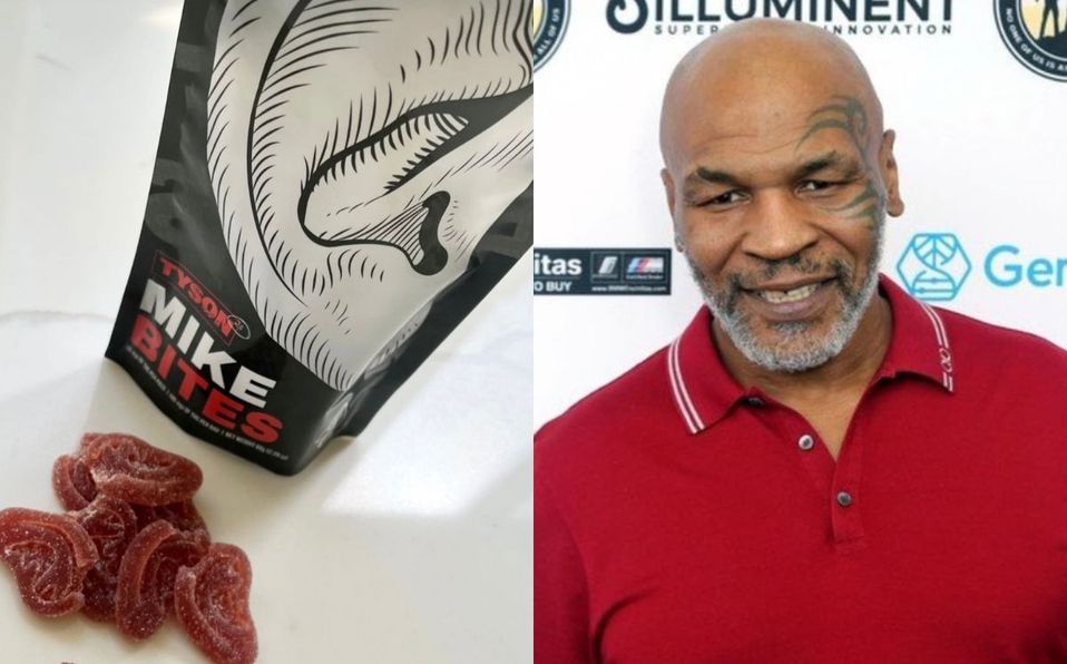 TYSON AHORA VENDE GOMAS DE SU ‘MORDIDA’ 1 TYSON AHORA VENDE GOMAS DE SU ‘MORDIDA’ Ideas para ganar dinero no le faltan a Mike Tyson. El excampeón mundial de los ‘Pesos pesados’ del boxeo, después de dejar la alta competencia, ha dedicado su tiempo a los emprendimientos. En 2021, por ejemplo, dio de qué hablar por su incursión en la siembra de marihuana en su natal Estados Unidos. Pues bien, de ese negocio el deportista sacó un curioso producto: gomas en forma de oreja mordida con sabor a esa planta.