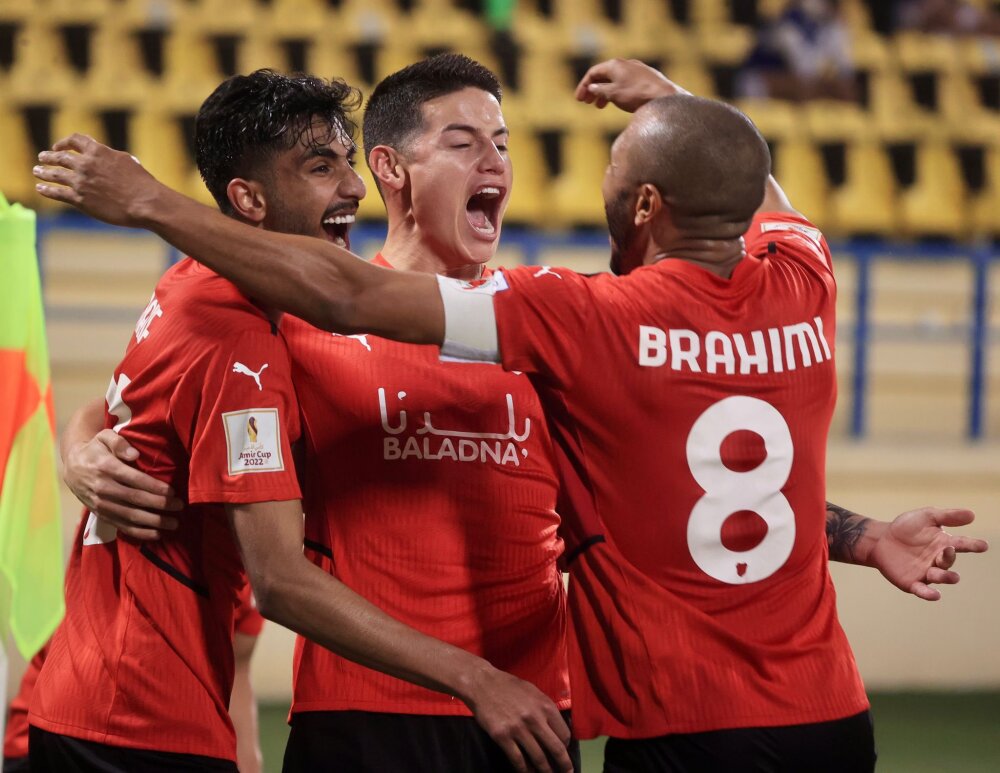 EN VIDEO: James puso calidoso pase de gol en triunfo del Al Rayyan 4 EN VIDEO: James puso calidoso pase de gol en triunfo del Al Rayyan Un destacado desempeño tuvo este martes el colombiano James Rodríguez con el Al Rayyan, al poner un gran pase de gol para la victoria de su equipo 2-1 frente al Qatar SC, por la jornada 21 de la Liga de Catar, en el Estadio Jassim Bin Hamad.