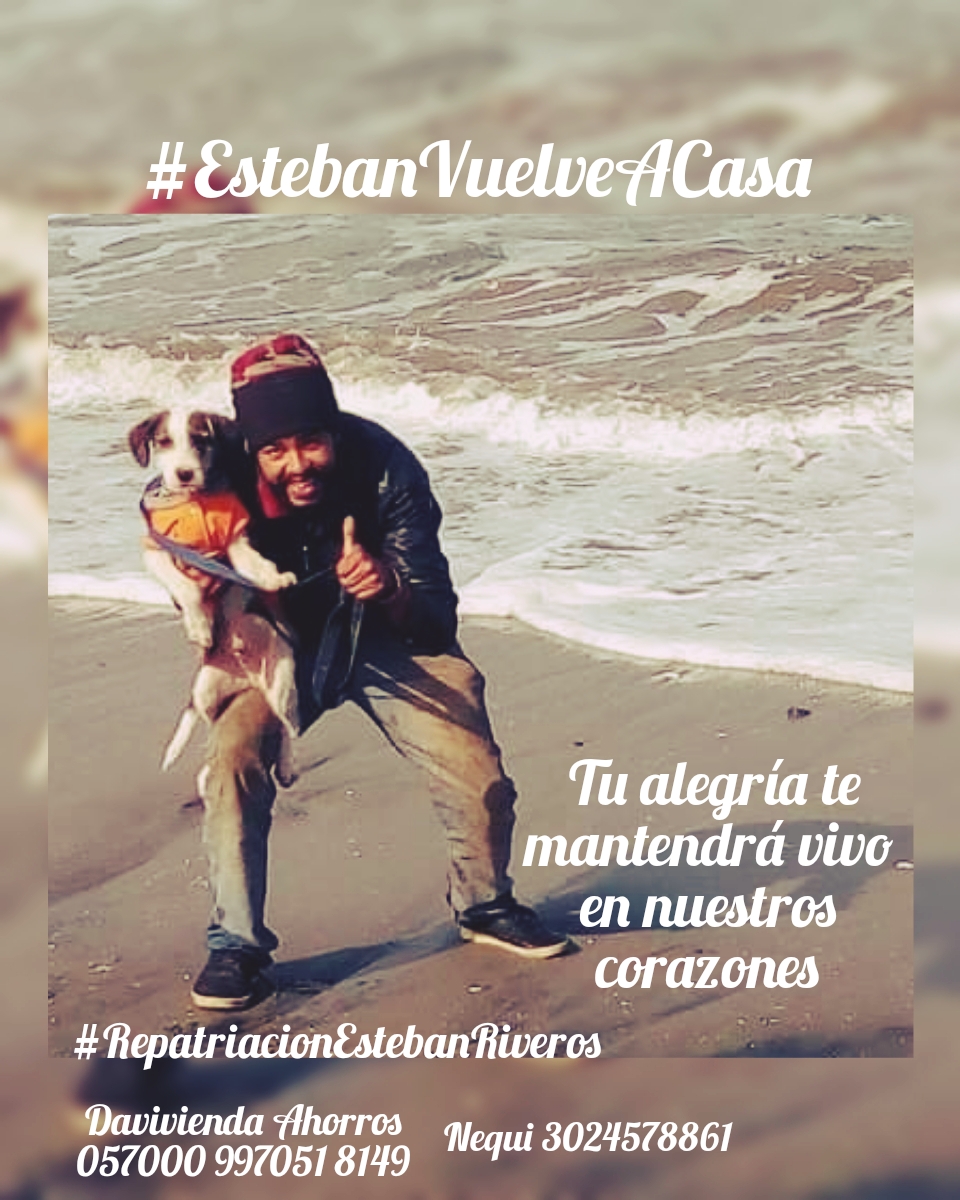 Familiares esperan dar su último adiós a Jhoan Con un nudo en la garganta y el corazón hecho pedazos, los familiares de Jhoan Esteban Riveros López (de 30 años), un líder social de la localidad de San Cristóbal, esperan poder repatriar su cadáver para darle el último adiós tras su trágica muerte en Perú, este fin de semana.