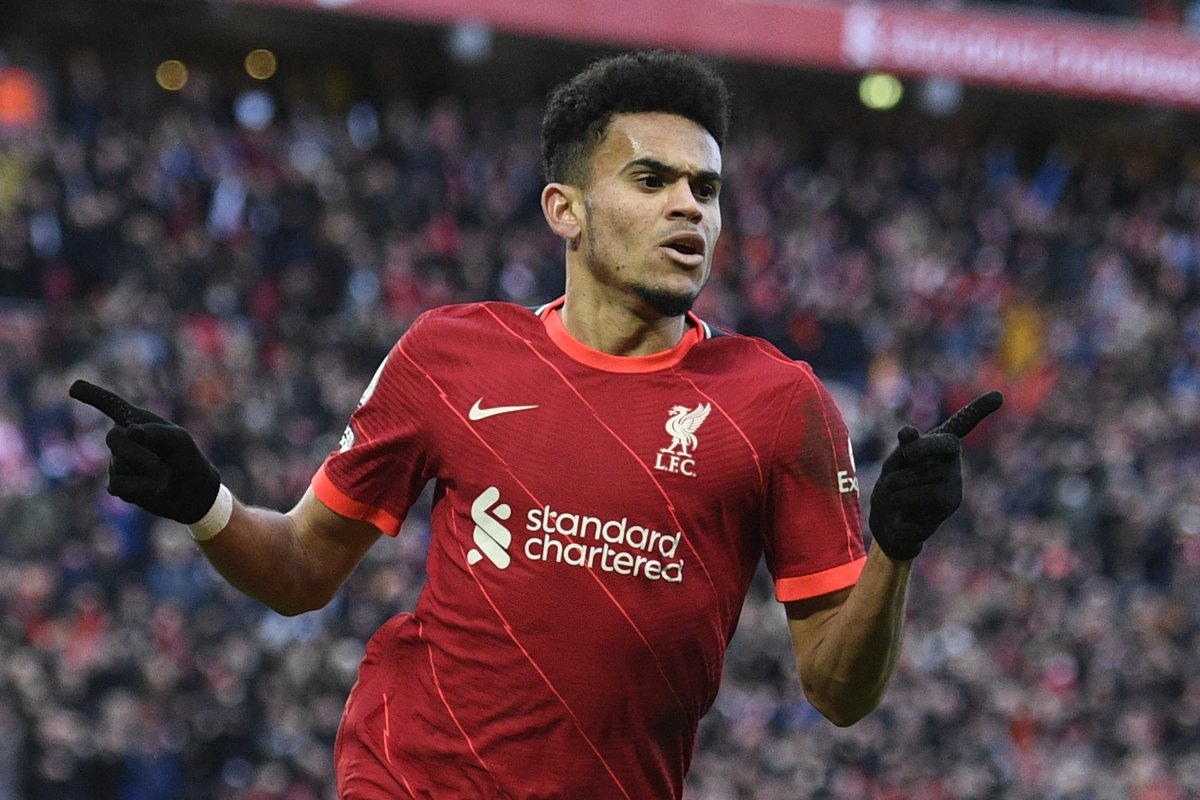 Luis Díaz, suplente hoy ante el Inter, ganó el premio al mejor gol del mes en Liverpool 6 Luis Díaz, suplente hoy ante el Inter, ganó el premio al mejor gol del mes en Liverpool El primer gol del colombiano Luis Díaz con el Liverpool, ante el Norwich City, un impresionante control tras brillante pase de Jordan Herdenson y una definición de calidad, fue elegido como el ganador del mes de febrero.
