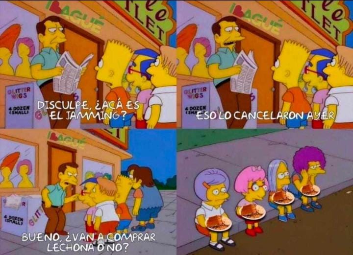 ¡Qué risa! Los memes que ruedan tras la cancelación del Jamming 1 ¡Qué risa! Los memes que ruedan tras la cancelación del Jamming Todo el escándalo generado este viernes por cuenta de la cancelación del Jamming Festival, un mega evento musical que se realizaría este fin de semana del 19, 20 y 21 de marzo en Ibagué, y que fue extrañamente cancelado en las últimas horas sin justificación, dejó varios memes, que ahora ruedan y causan risa en las redes sociales.