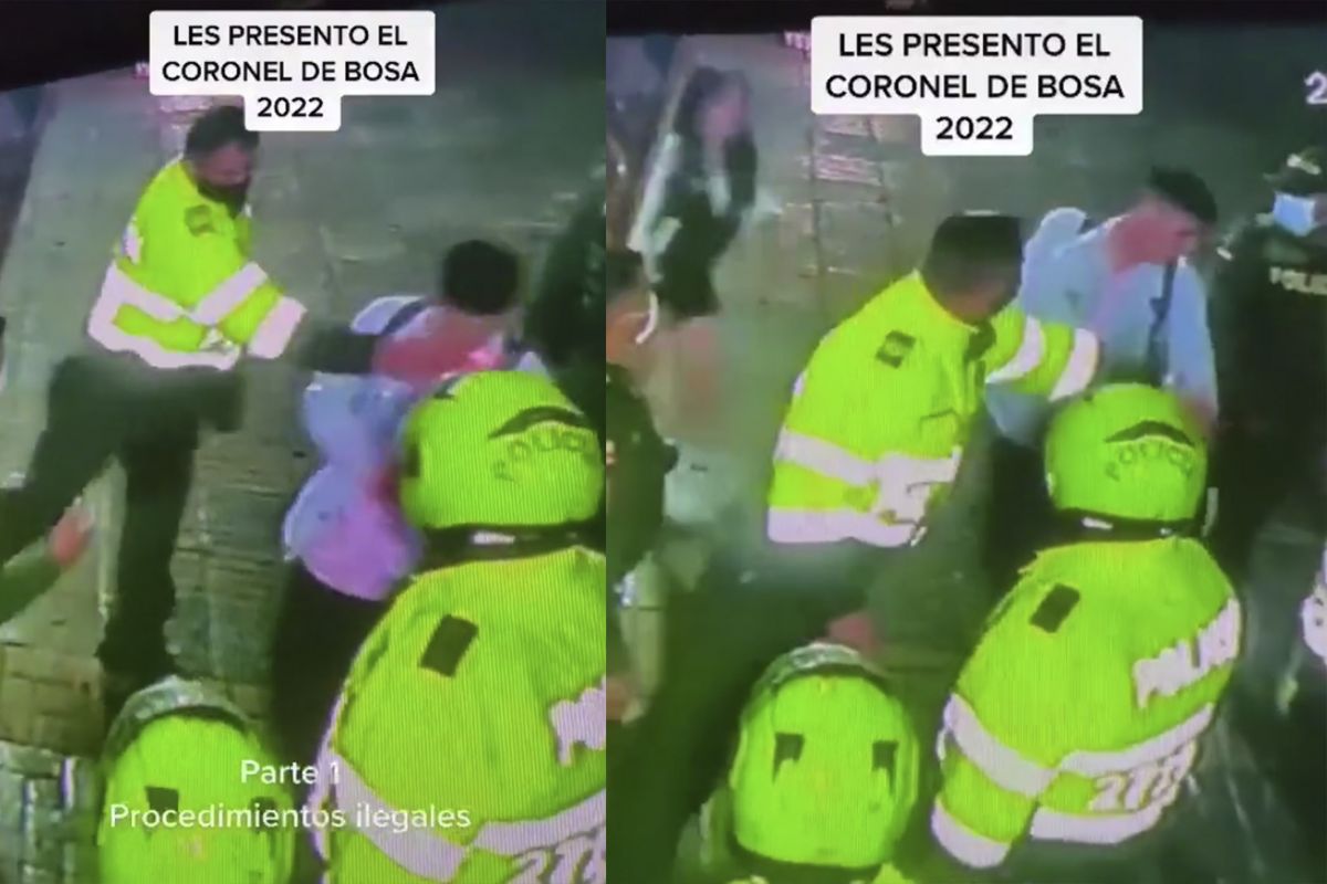 EN VIDEO: Destituyen a coronel de la Policía por agredir a un joven en Bosa 1 EN VIDEO: Destituyen a coronel de la Policía por agredir a un joven en Bosa Tras un revelador video que se conoció gracias a una cámara de seguridad, un coronel de la Policía se tuvo que someter a la destitución de su cargo por agredir a un ciudadano en la localidad de Bosa.