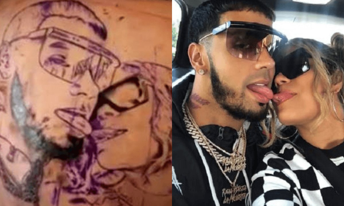 Anuel AA le dedicó rimas en su nueva canción a Karol G 1 Anuel AA le dedicó rimas en su nueva canción a Karol G El cantante puertorriqueño Anuel AA, en su más reciente lanzamiento musical: 'McGregor', le dedicó algunas estrofas a su expareja sentimental, la también cantante de música urbana Karol G, pues hizo referencia al tatuaje que tenía de los dos en su espalda, dejando con la duda a más de uno de si realmente se lo tapó o no.