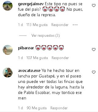 Tratan de "agrandado" y "sobrado" a Cossio por sus declaraciones 2 Tratan de "agrandado" y "sobrado" a Cossio por sus declaraciones El influencer Colombiano Yefersson Cossio, tras ser noticia en días anteriores por su reconciliación con la generadora de contenido Jenn Muriel, volvió a ser tema de conversación luego de que publicara un video totalmente enfurecido porque, según él, una empresa de turismo puso su casa en Guatapé como centro de atracción turístico.