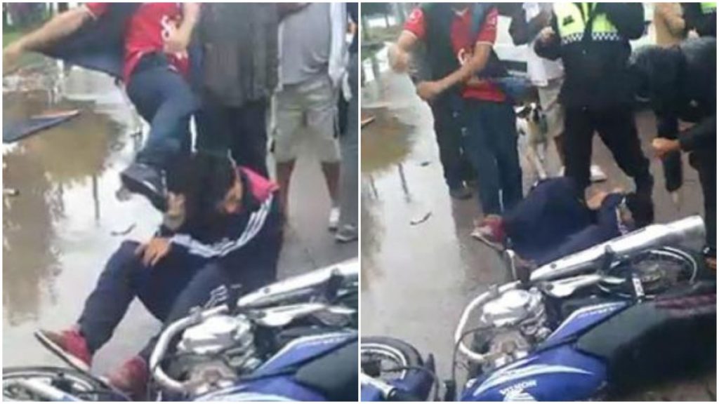 Le cortaron dos dedos a un presunto ladrón de motos 3 Le cortaron dos dedos a un presunto ladrón de motos En Argentina, habitantes de un barrio tomaron justicia por mano propia en contra de un presunto ladrón de motos.