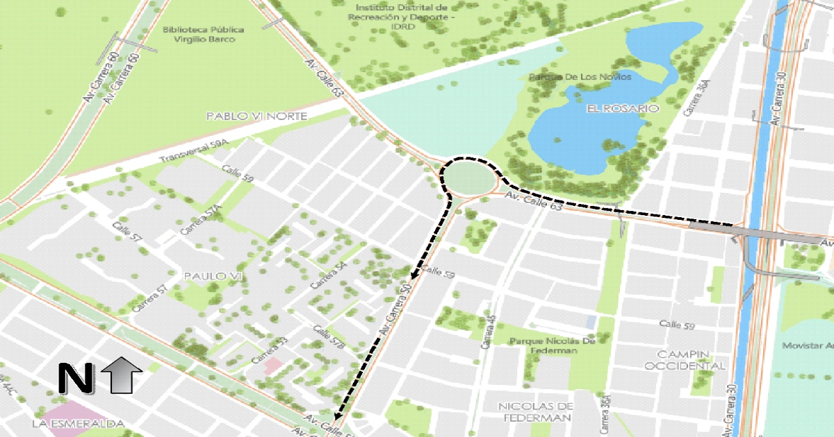 ¡Ojo a los cierres viales que habrá mañana por la Carrera Verde Bogotá! 3 ¡Ojo a los cierres viales que habrá mañana por la Carrera Verde Bogotá! El próximo 3 de abril 4.000 atletas profesionales y aficionados participarán en la Carrera Verde de Bogotá, la cual tendrá inició en el Parque Metropolitano Simón Bolívar en su séptima edición. Por esta razón, póngale cuidado a los cierres y desvíos viales que se van a presentar en Bogotá por la realización de este evento deportivo.
