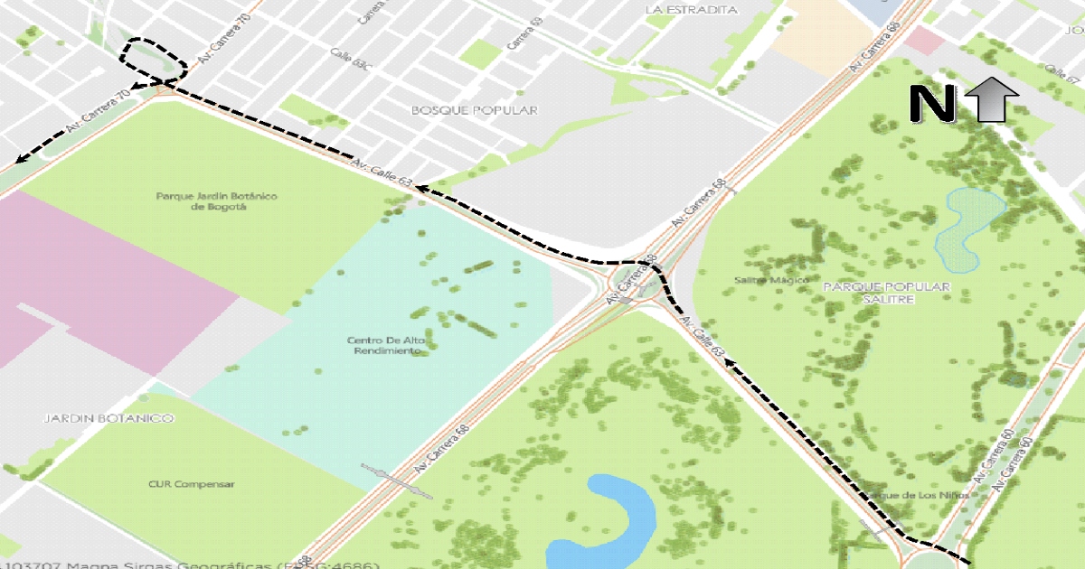 ¡Ojo a los cierres viales que habrá mañana por la Carrera Verde Bogotá! 4 ¡Ojo a los cierres viales que habrá mañana por la Carrera Verde Bogotá! El próximo 3 de abril 4.000 atletas profesionales y aficionados participarán en la Carrera Verde de Bogotá, la cual tendrá inició en el Parque Metropolitano Simón Bolívar en su séptima edición. Por esta razón, póngale cuidado a los cierres y desvíos viales que se van a presentar en Bogotá por la realización de este evento deportivo.