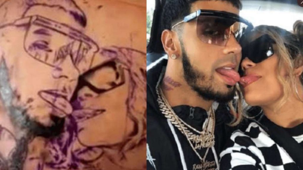 ¡Lo volvió a hacer! Anuel se tatuó el nombre de Yailin en el cuello Como ya es costumbre, el cantante de música urbana Anuel AA, volvió a ser tendencia en todas las redes sociales tras haber hecho público que se tatuó el nombre de su pareja actual, Yailin ‘La más Viral’, en el cuello.