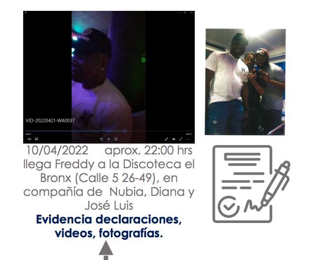 El minuto a minuto de Rincón y sus acompañantes previo al accidente 2 El minuto a minuto de Rincón y sus acompañantes previo al accidente La Fiscalía presentó este viernes una línea cronológica en la que detalló minuto a minuto las últimas horas de vida del exfutbolista Freddy Eusebio Rincón Valencia, quien murió la noche del pasado 13 de abril, dos días después de sufrir un aparatoso accidente de tránsito en su camioneta en Cali, la cual iba conduciendo según informó el ente investigativo.