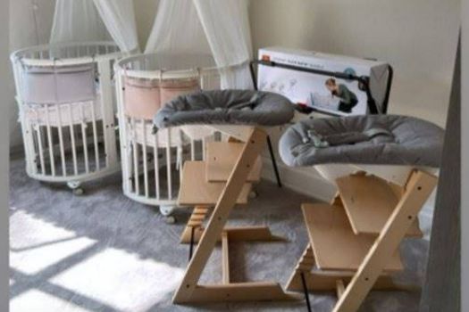 FOTOS: La habitación que Cristiano y Georgina le tenían preparada a su bebé 1 FOTOS: La habitación que Cristiano y Georgina le tenían preparada a su bebé El futbolista Cristiano Ronaldo y su esposa, Georgina Rodríguez, atraviesan un difícil momento por cuenta del fallecimiento de uno de sus mellizos, quien murió este lunes durante el parto.