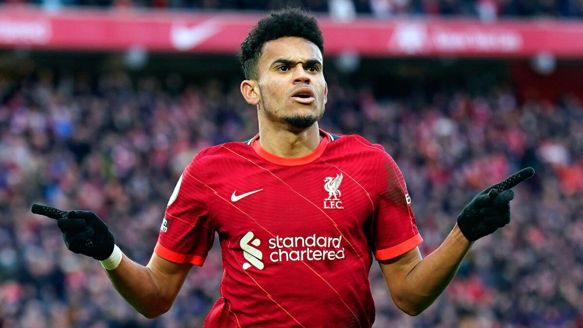 En video: el golazo de 'Lucho' Díaz al Manchester United 6 En video: el golazo de 'Lucho' Díaz al Manchester United El 'guajiro' Lucho Díaz está intratable en Inglaterra. Este martes, en duelo aplazado contra el Manchester United, en la Liga Premier, el delantero del Liverpool sorprendió al portero David De Gea y marcó su quinto gol con ese equipo