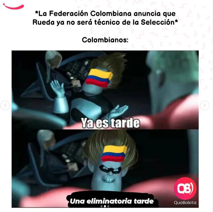 Llore de la risa con los mejores memes tras la salida de Reinaldo Rueda 1 Llore de la risa con los mejores memes tras la salida de Reinaldo Rueda La salida de Reinaldo Rueda de la Selección Colombia ha generado todo tipo de reacciones entre los colombianos, y las redes han sido el tablero para que los internautas se desahoguen y expongan sus opiniones.