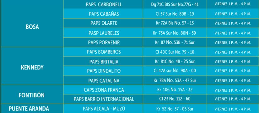Conozca los puntos para vacunar a sus mascotas gratis 3 Conozca los puntos para vacunar a sus mascotas gratis La Secretaría de Salud estará realizando jornadas gratuitas por toda Bogotá, para que los ciudadanos vacunen a sus mascotas de forma segura y oportuna contra la rabia.