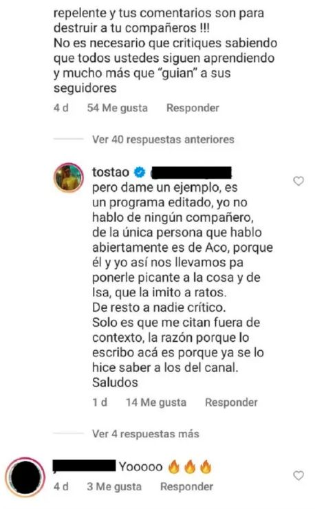 Así reaccionaron los internautas por la salida de Tostao de MasterChef 1 Así reaccionaron los internautas por la salida de Tostao de MasterChef A Carlos Yahanny Valencia Ortiz, mejor conocido como Tostao, el aguacate le jugó una mala pasada en ‘MasterChef’ y eso le costó su estadía en el reality.