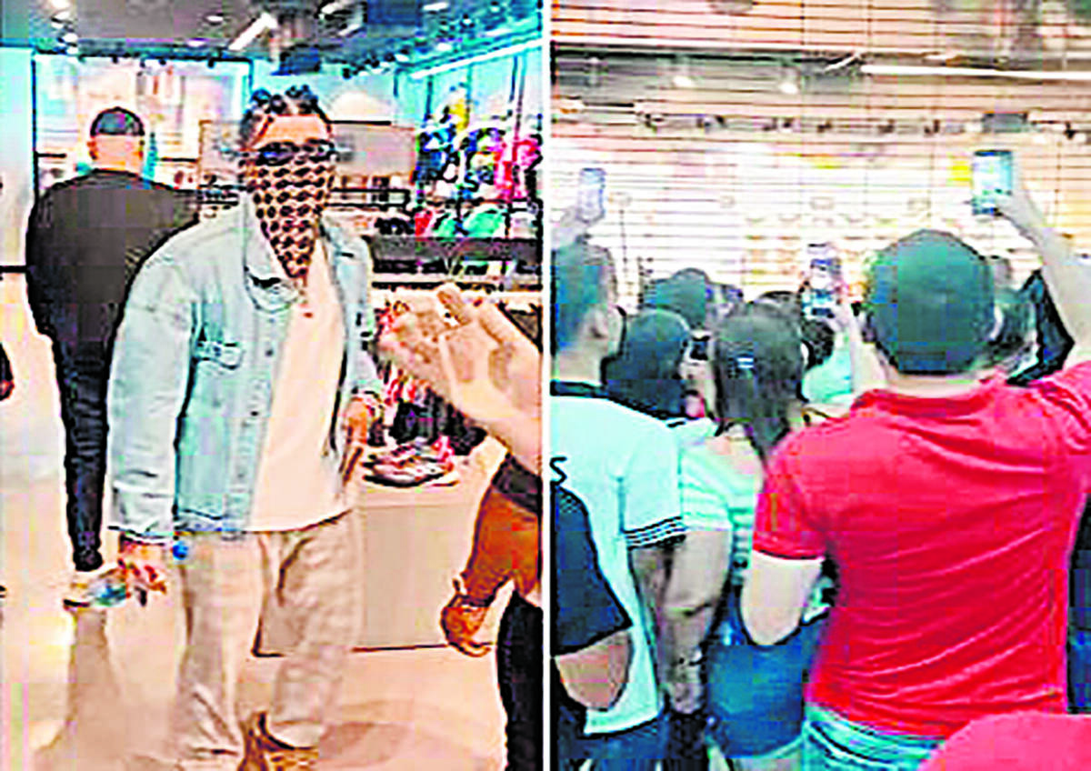 Caos por parecerse a Bad Bunny 1 Caos por parecerse a Bad Bunny Jordan Hurtado es un influenciador colombiano al que le salió bien una broma que hizo en un centro comercial de Cali. Llevó al lugar a un amigo que se parece físicamente a Bad Bunny.