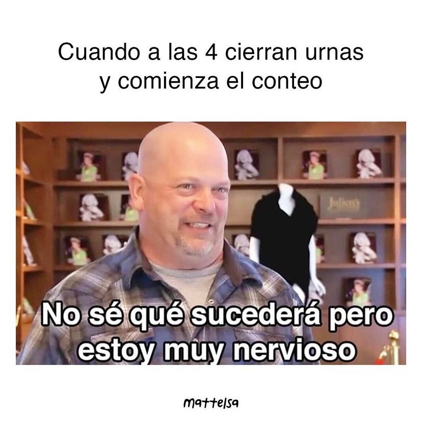 Los mejores memes de estas elecciones En medio de la tensión que viven los colombianos este domingo 29 de mayo durante las elecciones presidenciales, los de Q'HUBO nos pillamos en varias páginas de memes los mejores de esta jornada de votaciones y aquí se los vamos a compartir para que se ría un rato: