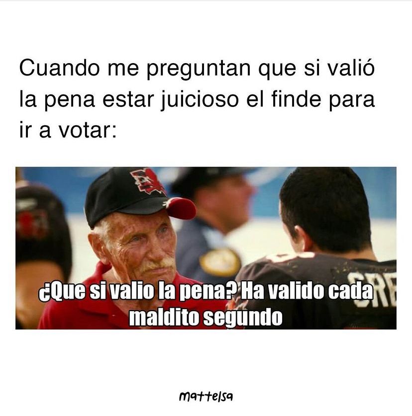 Los mejores memes de estas elecciones En medio de la tensión que viven los colombianos este domingo 29 de mayo durante las elecciones presidenciales, los de Q'HUBO nos pillamos en varias páginas de memes los mejores de esta jornada de votaciones y aquí se los vamos a compartir para que se ría un rato: