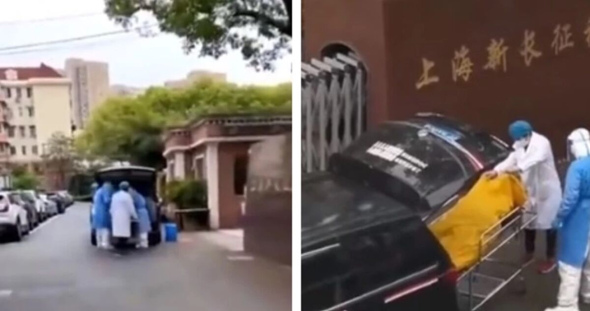 ¡Insólito! Hombre revivió cuando era llevado a la morgue Un video se ha hecho viral en las últimas horas donde se puede ver el momento en el que el cuerpo de un hombre estaba siendo trasladado a la morgue, cuando de un momento a otro empieza a moverse.