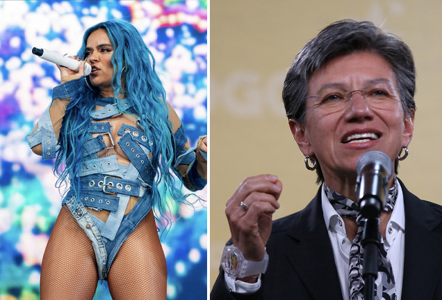 En Video: La alcaldesa tiró paso en el concierto de Karol G 2 En Video: La alcaldesa tiró paso en el concierto de Karol G Karol G ha conquistado diferentes escenarios a nivel nacional e internacional, por lo que su concierto era uno de los más esperados en la capital, tanto así que hasta la alcaldesa Claudia López no se perdió el show y asistió al Movistar Arena para tirarse unos pasos.