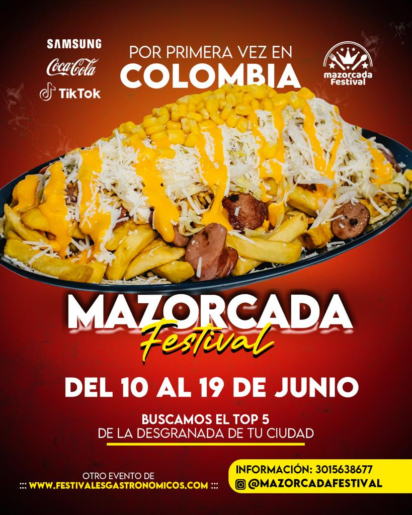 La mazorcada también tendrá su festival nacional 1 La mazorcada también tendrá su festival nacional Las hamburguesas, el sushi, la pizza, las salchipapas y hasta la lechona, han tenido su festival. Ahora el turno será para la mazorcada.