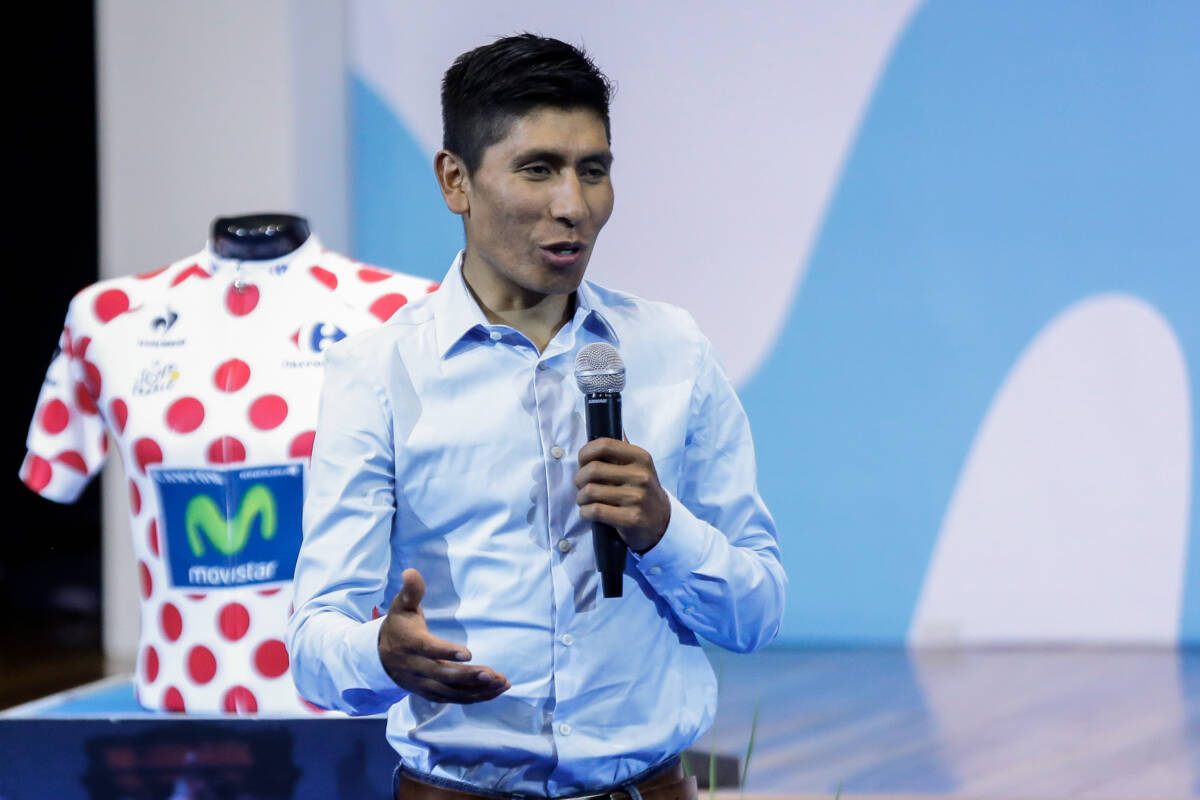 "Mi voto será por Rodolfo Hernández": Nairo Quintana El ciclista boyacense Nairo Quintana informó en su cuenta de Twitter que votará por el candidato presidencial Rodolfo Hernández. Quintana expresó que no todos los colombianos se sienten identificados con la derecha o izquierda política de Colombia.