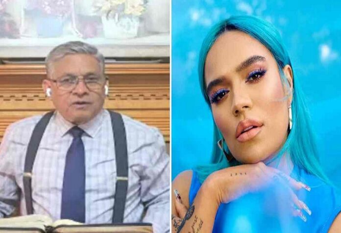 Pastor afirma que Karol G invoca al diablo con sus canciones La cante paisa, quien es la artista colombiana del momento, tiene muchos seguidores al igual que detractores, entre ellos un pastor que afirma que en una de sus canciones invoca al diablo.