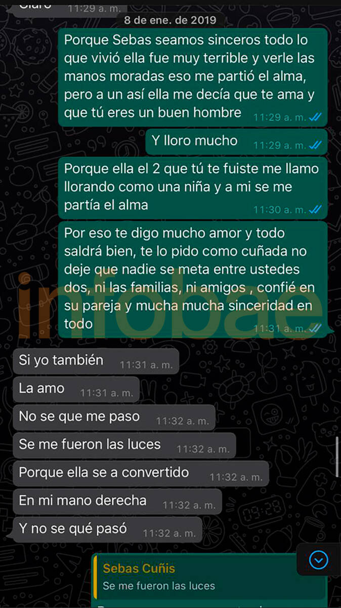 Los chats que comprueban la denuncia contra Sebastián Villa 3 Los chats que comprueban la denuncia contra Sebastián Villa Tras salir a la luz pública el escándalo contra el futbolista colombiano Sebastián Villa, quien es acusado de intento de homicidio y abuso sexual, en las últimas horas una amiga de la denunciante reveló los chats que comprobarían la culpabilidad del jugador del Boca Juniors.