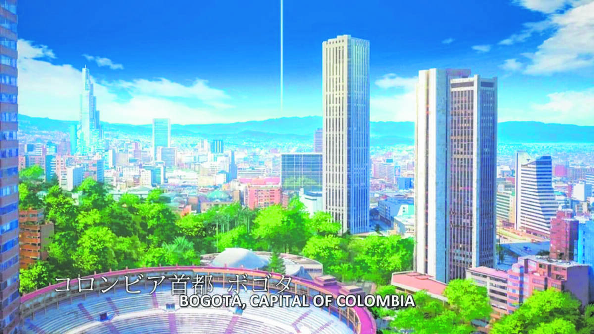 Bogotá aparece en una  serie de Anime En redes sociales dieron de qué hablar las imágenes de una serie de anime, la cual mostró como uno de sus escenarios a Bogotá. El programa animado se llama Black Rock Shooter y en este se ven imágenes de edificios emblemáticos de la capital, como la Torre Colpatria, sitios como la plaza de toros Santamaría y el cerro de Monserrate.