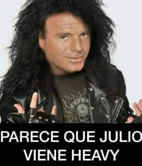 Los memes infaltables de Julio Al acercarse el mes de julio, las redes sociales estallaron con los memes que le hacen al cantante español Julio Iglesias, debido a que su nombre coincide con el séptimo mes del año.