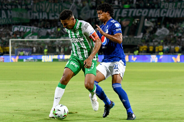 La nómina con la que Millonarios buscará ganarle a Atlético Nacional en El Campín 1 La nómina con la que Millonarios buscará ganarle a Atlético Nacional en El Campín Llegó la hora de la verdad para Millonarios. El equipo 'Embajador' está listo para enfrentar esta noche (iniciará a las 7:45 p.m. por un retraso) a Atlético Nacional, en el estadio El Campín. El equipo dirigido por Alberto Gamero está obligado a ganar para depender de sí mismo en los cuadrangulares y avanzar a la gran final en la última fecha, ante Bucaramanga; un empate lo deja en riesgo de quedar por fuera y una derrota lo eliminará.