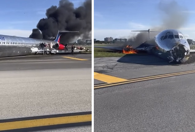 Pasajero registró en video cuando su avión comienza incendiarse 1 Pasajero registró en video cuando su avión comienza incendiarse Uno de los pasajeros registró con su celular los minutos de angustia que se vivieron dentro de un avión que presentó un problema al aterrizar.