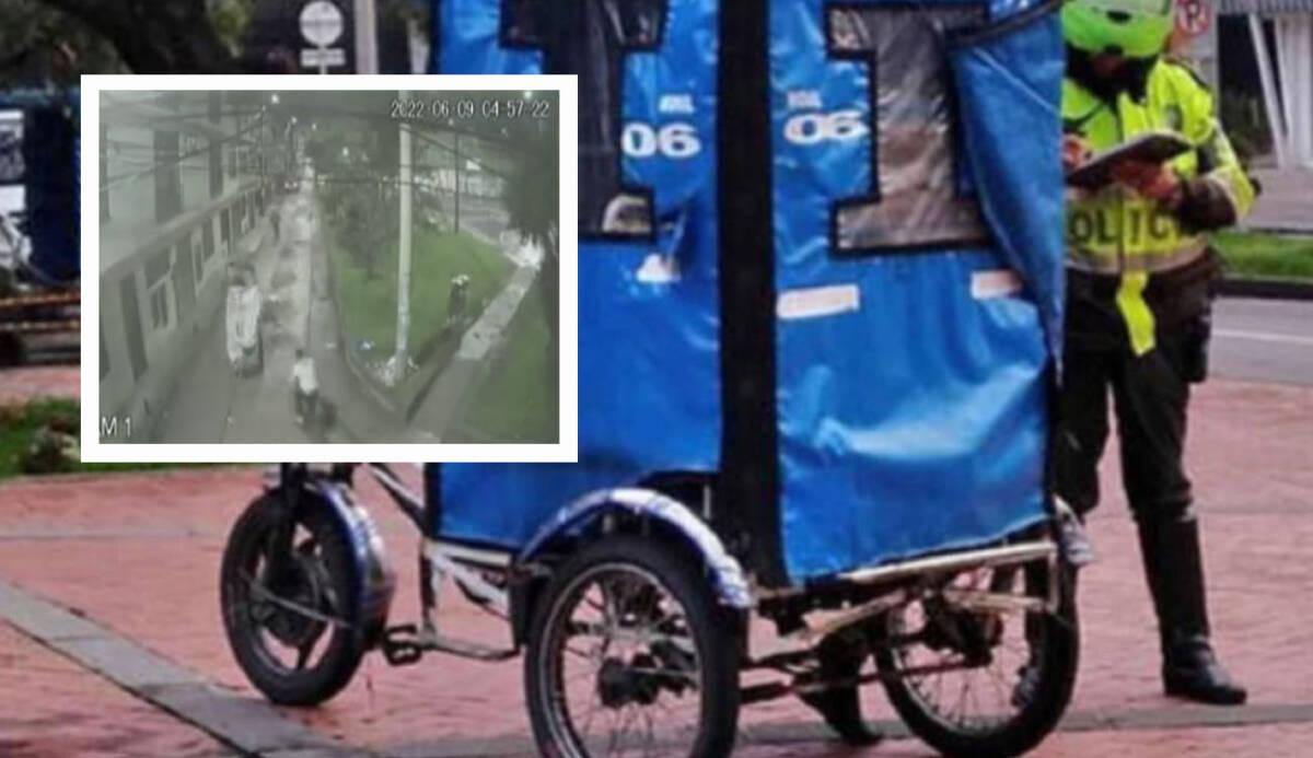 Pillos que se movilizan en bicitaxi hacen de las suyas en Kennedy Estos pillos se han dedicado a despojar a varias personas que transitan por esta zona de Bogotá, amenazándolas con cuchillos y armas de fuego.