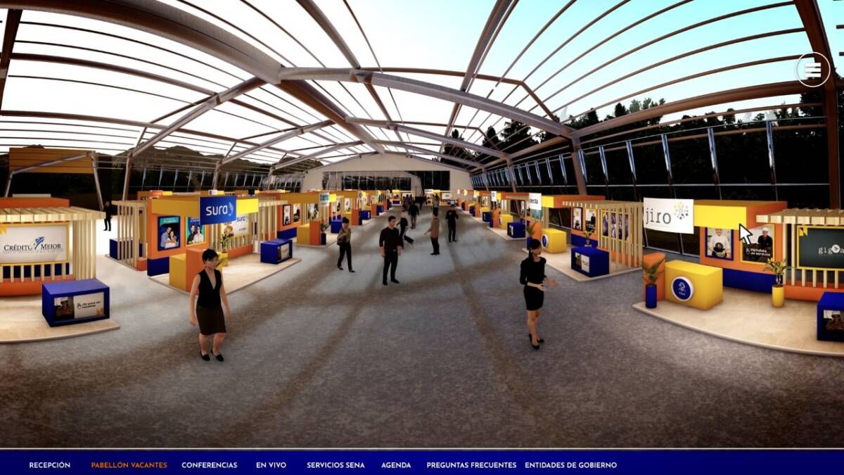 Feria virtual con 20 mil ofertas de camello 2 Feria virtual con 20 mil ofertas de camello Pilas, porque hoy arranca la Feria Virtual de Empleo para egresados del Sena. La iniciativa agrupa unas 20.000 ofertas de trabajo a nivel nacional y otras en países como Estados Unidos y España.