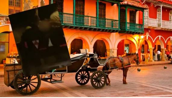 Pillaron a pareja teniendo intimidad en plena carroza en Cartagena Indignación total ha causado en redes sociales el video de una pareja teniendo relaciones sexuales a bordo de una carroza en Cartagena. 