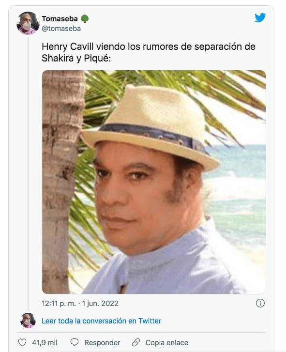 Los memes que deja la supuesta infidelidad de Piqué 5 Los memes que deja la supuesta infidelidad de Piqué Tras haberse conocido los rumores sobre la supuesta infidelidad de Piqué y de la presunta separación entre Shakira y él, las redes sociales estallaron con comentarios y memes, tanto así que la barranquillera ha sido tendencia.