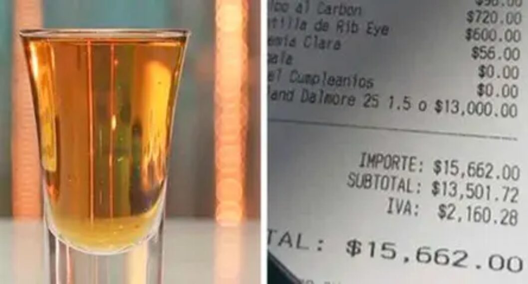¡Su cumpleaños le salió caro! Pagó casi 3 millones de pesos por un trago 1 ¡Su cumpleaños le salió caro! Pagó casi 3 millones de pesos por un trago Una mujer en México se fue a celebrar su cumpleaños en un famoso restaurante en México, pero su día no terminó muy bien, pues cuando recibió la cuenta se percató de que le habían cobrado un trago a 3 millones de pesos.