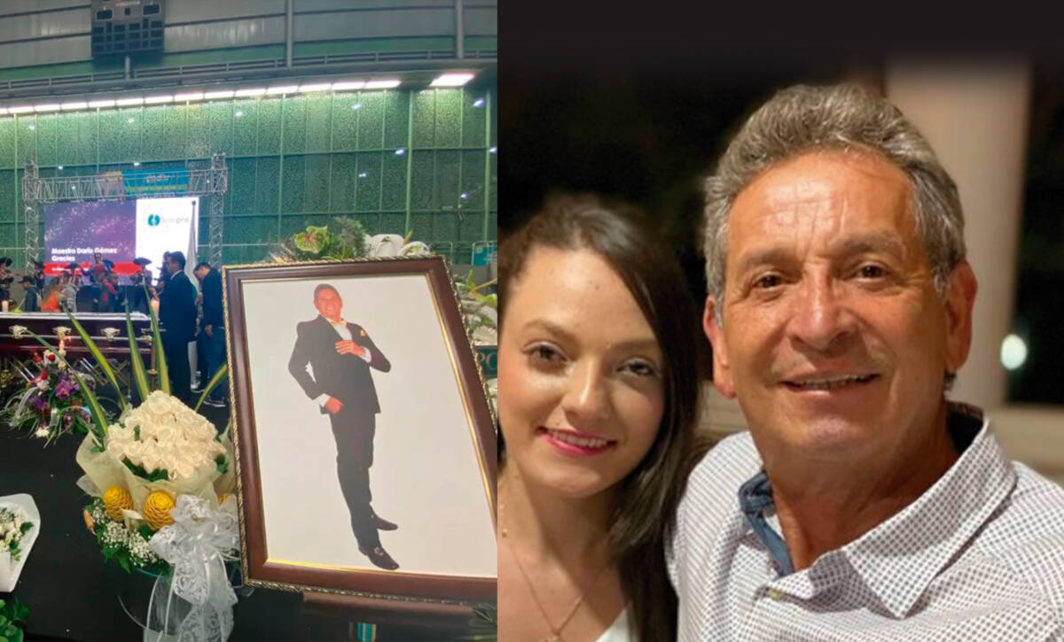 Así despide Daniela a su abuelo Darío Gómez El clásico 'Daniela' lo inspiró la joven, de 26 años, la nieta de Darío Gómez. En esta canción el artista relató la triste historia de la muerte de su hija que dejó a una pequeña huérfana.