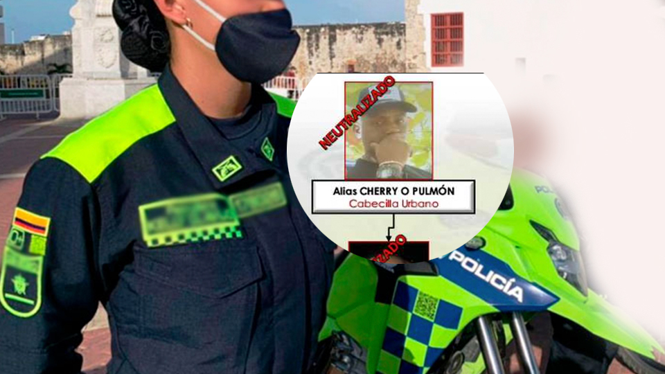 Patrullera engatusó a criminal para dar con el paradero de alias 'Cherry' La infiltrada de la Dijín logró entrar a la organización del Clan del Golfo y como resultado consiguió la ubicación de alias 'Cherry'.