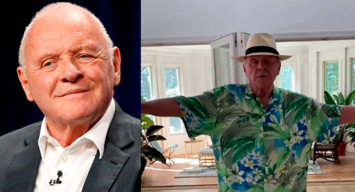 El famoso actor Anthony Hopkins sorprendió bailando 'La pollera colorá' 1 El famoso actor Anthony Hopkins sorprendió bailando 'La pollera colorá' El famoso actor Anthony Hopkins, sorprendió al publicar un video en sus redes sociales donde parece bailando cumbia a ritmo de la ‘La Pollera Colorá’, con sombrero y guayabera.