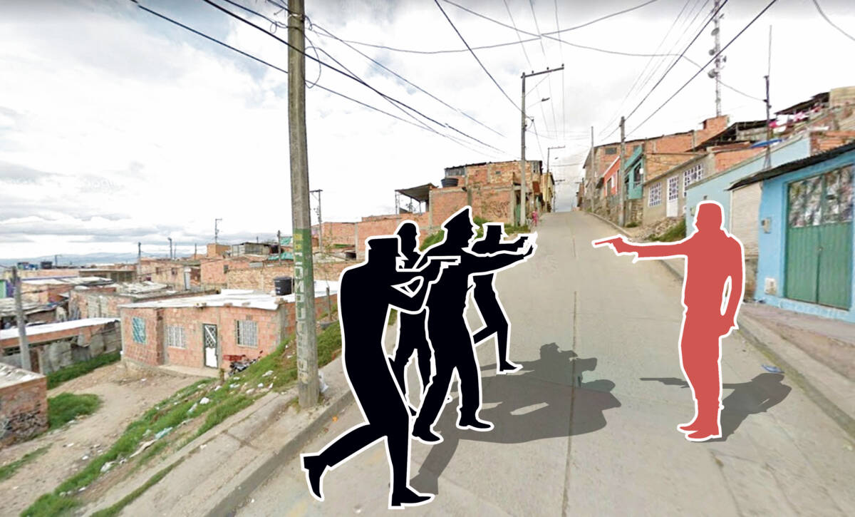Balacera en acción policial deja un herido en Soacha Gravemente herido quedó un joven de 19 años, luego de que se agarrara a bala con la policía judicial del vecino municipio de Soacha. Aunque los hechos son materia de investigación, todo indica que el muchacho no aceptó un requerimiento y en su lugar desenfundó un arma de fuego, con la que empezó todo el tiroteo.