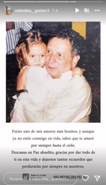 Nieta desconocida de Darío Gómez sorprende con su belleza en redes 1 Nieta desconocida de Darío Gómez sorprende con su belleza en redes Luego de la repentina muerte del cantante de despecho Darío Gómez, este martes 26 de julio varios artistas y familiares han expresado su tristeza, por eso una de sus nietas no fue la excepción y también le envió un emotivo mensaje.