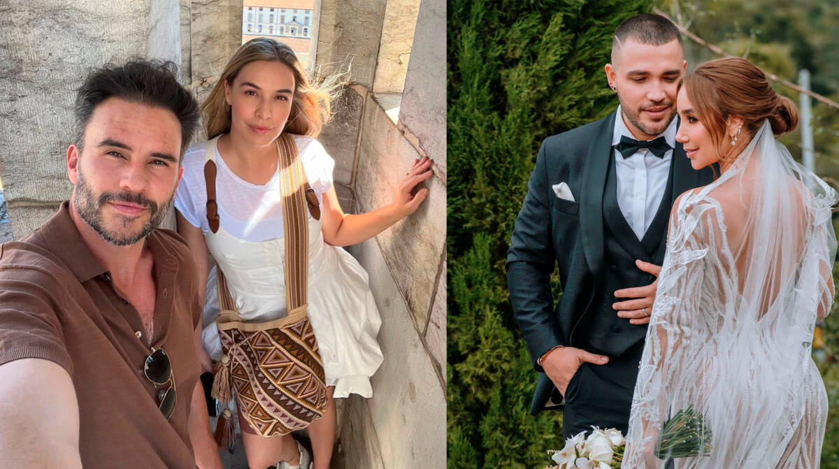 Famosos que se divorciaron y se volvieron a casar La actriz argentina, radicada&nbsp; en Colombia, estuvo casada con el libretista Mauricio Navas y tuvieron un hijo llamado Fernando; pero el amor terminó y se divorciaron. Aunque ella salió con varios famosos, después de eso fue el actor Gonzalo Vivanco el que se quedó con su corazón. Desde 2010 se casaron con un rito de cienciología y hoy se presumen como una pareja feliz y estable.&nbsp;