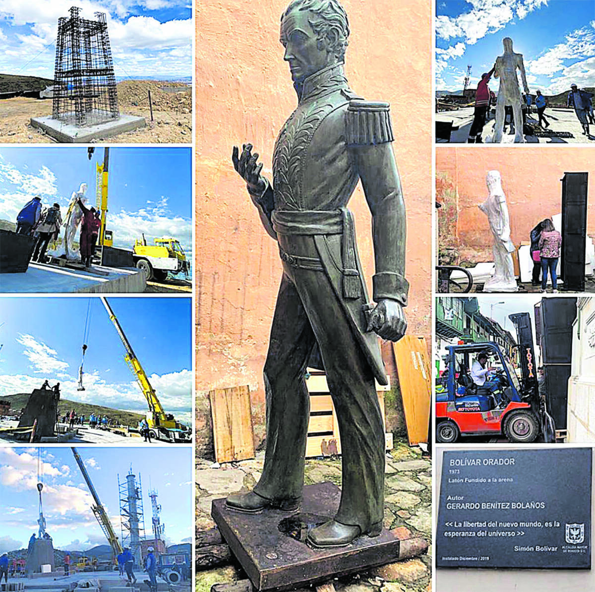 Vandalizan estatua de Bolívar en El Paraíso 3 Vandalizan estatua de Bolívar en El Paraíso En la localidad que lleva su histórico apellido, se están robando, parte a parte, la estatua del Simón ‘Bolívar Orador’. Tan solo esta semana, el Bolívar quedó sin mano y vandalizado con pintura de aerosol.